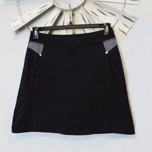 Cutter & Buck Women’s Skort Stretch Skirt Gray CB Dry Tec 50+ UPF